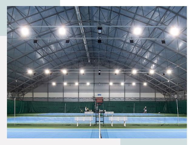 Строительство теннисных кортов в Мценск от 608 руб.