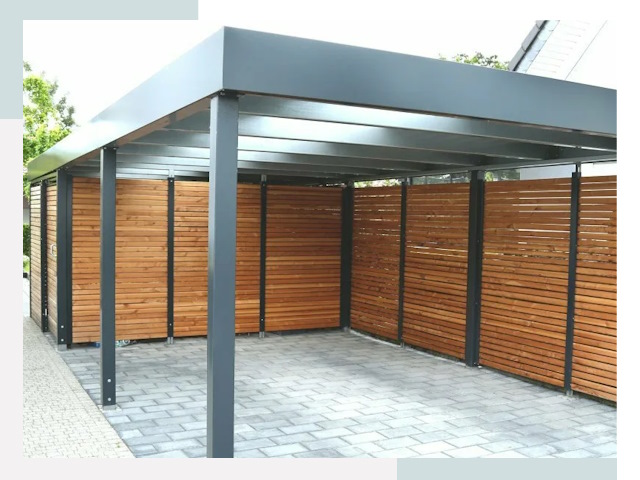 Навесы для парковки в Мценске