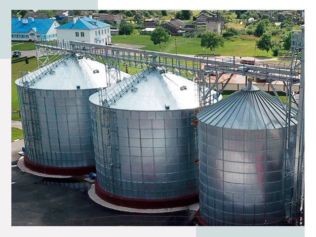 Металлические силосы в Мценске