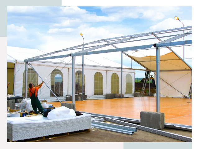 Быстро сборные шатры в Мценске